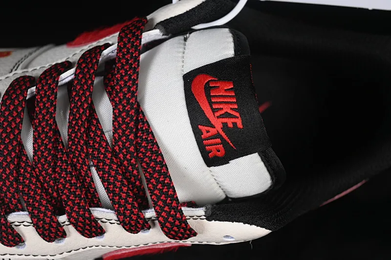 All categories Nk Air Force 1 Air Force series Nk Air Force 1 Low Air Force low top Nike Air Force 1'07 Low Year of the Horse limited white and red horse hair Air Force 1 low top casual sneakers QW5288-126